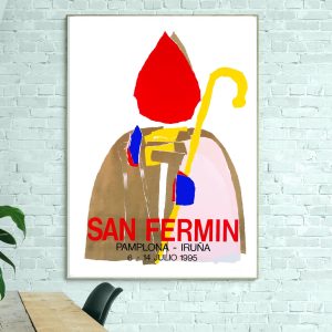 Affiche Fiesta de Pamplona – San Fermin 1995