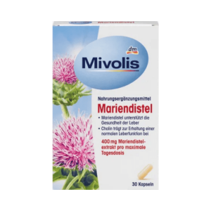 Mivolis Chardon-Marie, 27 gélules sur 30, 16 g( été endommagé, c&rsquo;est pour cela que le prix a baissé)