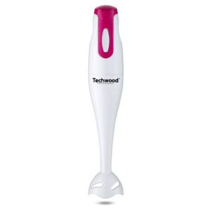 Mixeur plongeant Techwood. Blanc/fuschia 170W
