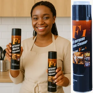 F1 Nettoyant Mousse Polyvalent – Spray Nettoyant Multi-Surface Haute Performance (650 ml)