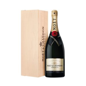 MOËT & CHANDON “IMPÉRIAL” N.M. Champagne Brut Magnum 1,5L en Caisse Bois