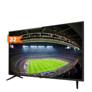 Nasco Slim TV LED 32″ – HD- Analogique – HDMI – USB – VGA – Noir