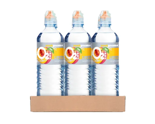 O2life Peach Green Tea PET (6x 750ml)