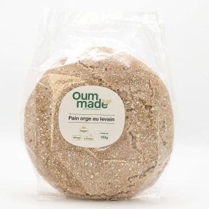 Oum Made Pain à l’Orge au Levain x2