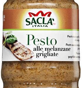 Pesto Aux Aubergines Grillées Sacla 190g