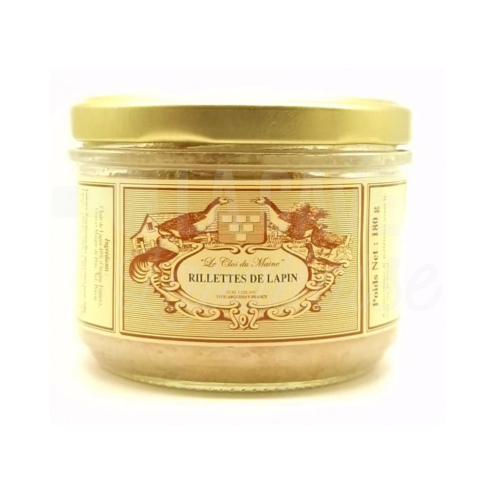 Rillettes de Lapin – Le Clos du Maine – Arquenay (53) – 180gr