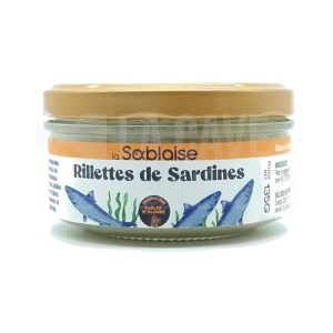 Rillettes de Sardines 135gr – Conserverie La Sablaise