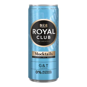 Royal Club Mocktails Gin & Tonic 0% blik (12x 25cl)