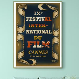 Affiche Festival International Film Cannes 1956