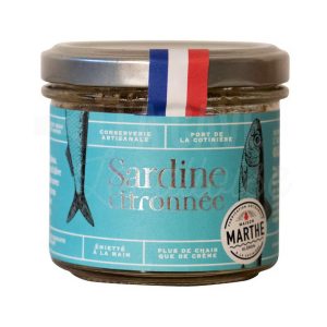 Sardine citronnée – Île d&rsquo;Oléron – 90gr