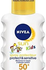 Sun Kids Spray Protecteur Protect et Sensitive NIVEA 50+ 200 ml