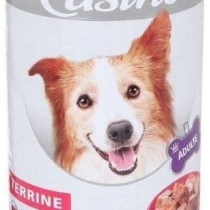 Terrine Boeuf et Carottes pour Chiens Casino 1230g