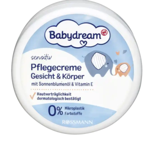 Babydream Sensitive Crème pour érythème fessier 150 ml,  produits de soins pour bébé(Valable jusqu&rsquo;au 01/09/2025)