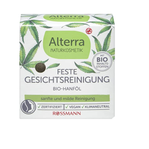 Alterra COSMÉTIQUES NATURELS Nettoyant visage solide aux algues bio