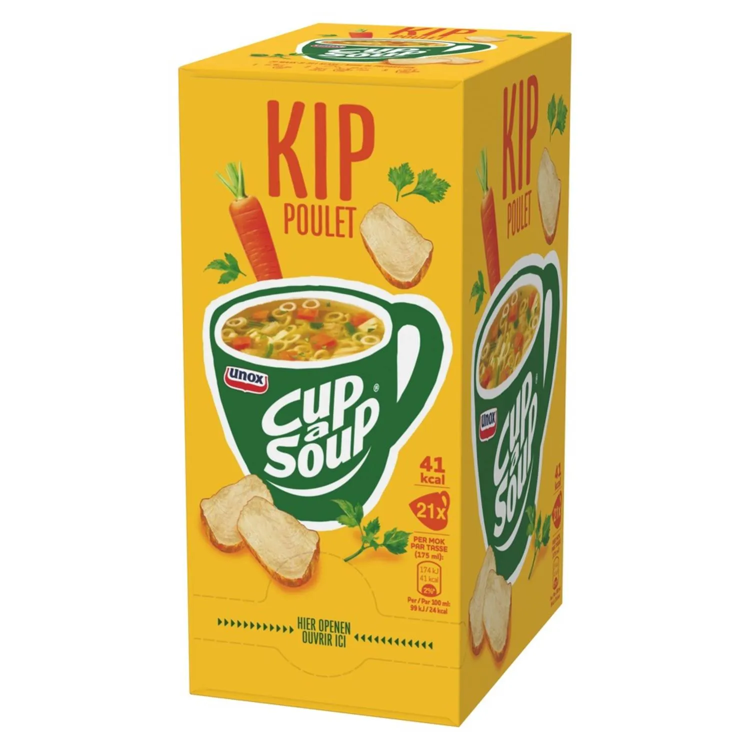 Unox Cup-a-Soup Kip (21x 175ml) – Image 2