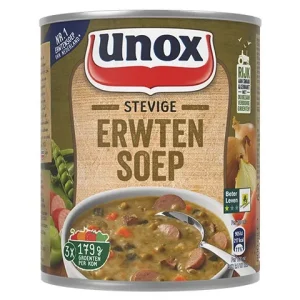Unox Stevige Erwtensoep Blik (12x 0,8 liter)
