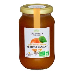 Saveurs et Fruits Préparation 100% Fruit Abricot Vanille 310G