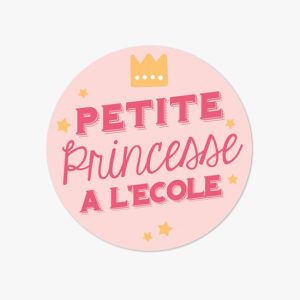 Badge Rentrée Petite Princesse