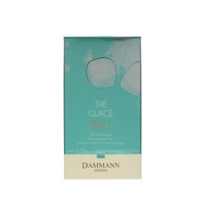 Bali, thé vert, boite, sachets et thé glacé