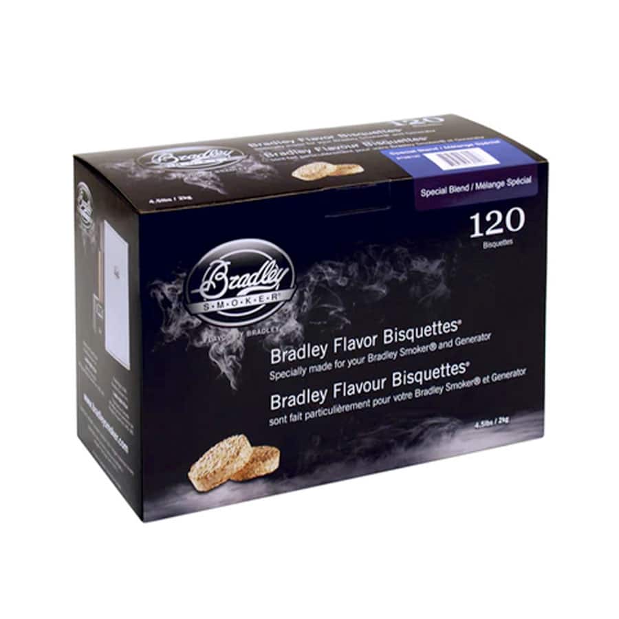 Bisquettes saveurs mélange spécial Bradley Smoker (x120)
