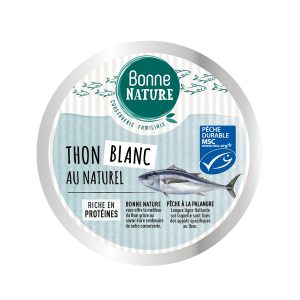 Bonne Nature Thon Blanc au Naturel 160G