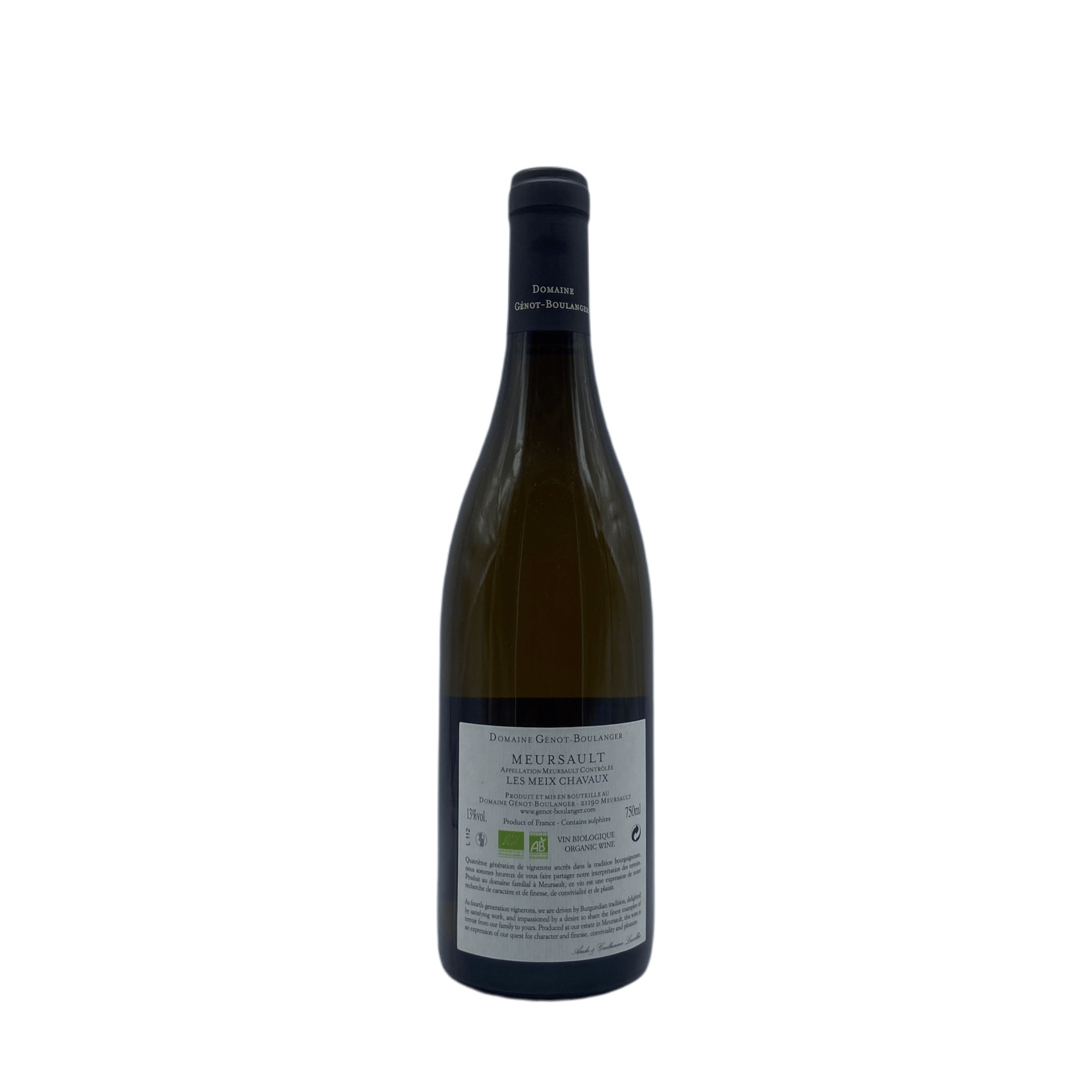 Meursault « Les Meix Chavaux » 2018 – 75cl – Image 2