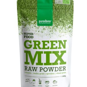 Purasana Green Mix Raw Powder 200G