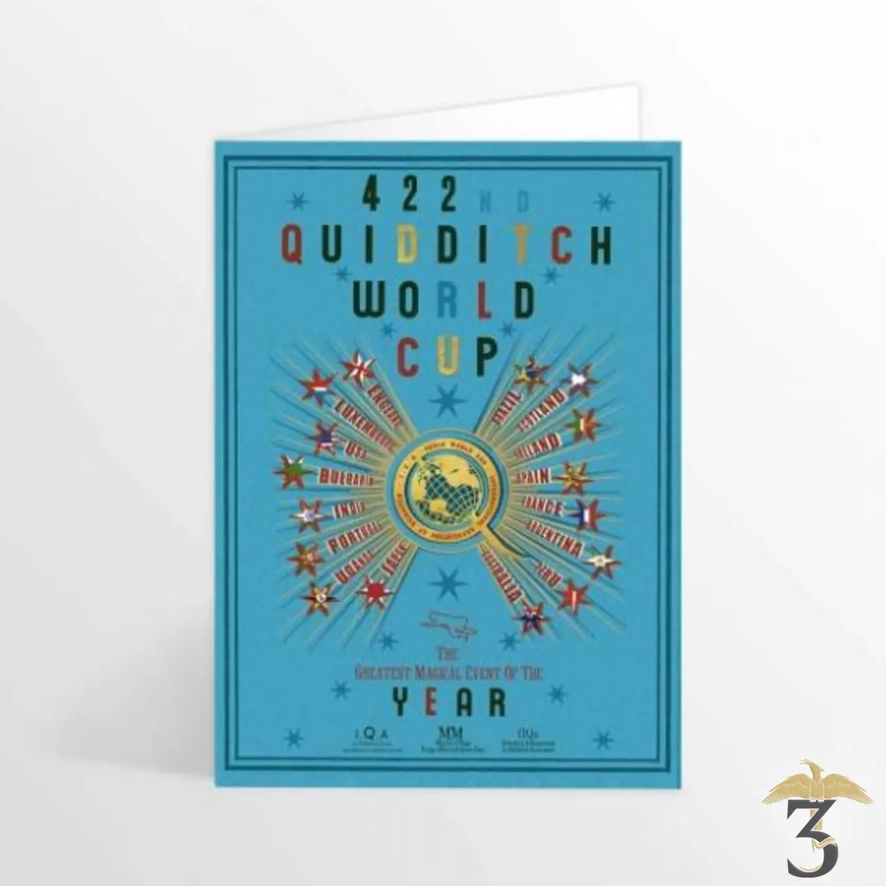 Carte de voeux quidditch world cup minalima