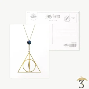 Carte postale – collier xenophilius lovegood – minalima