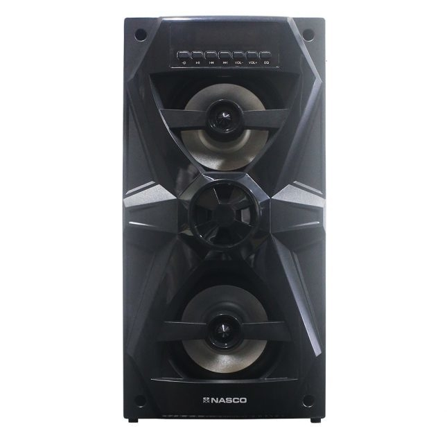 Nasco Enceinte Bluetooth Portable – SW-100B – 6W – Usb – Radio Fm – MP3 – Carte mémoire – Noir