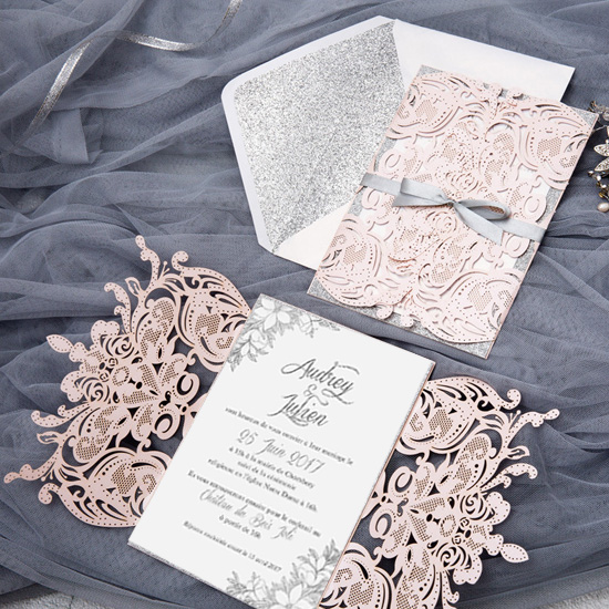 Faire-part Ciselé Chic WPL0156 – Image 2