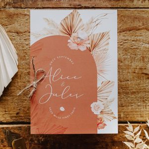 Faire-part Terracotta – à partir de 1.96€ l’unité