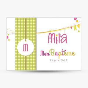 Faire-part Vichy – à partir de 1.96€ l’unité