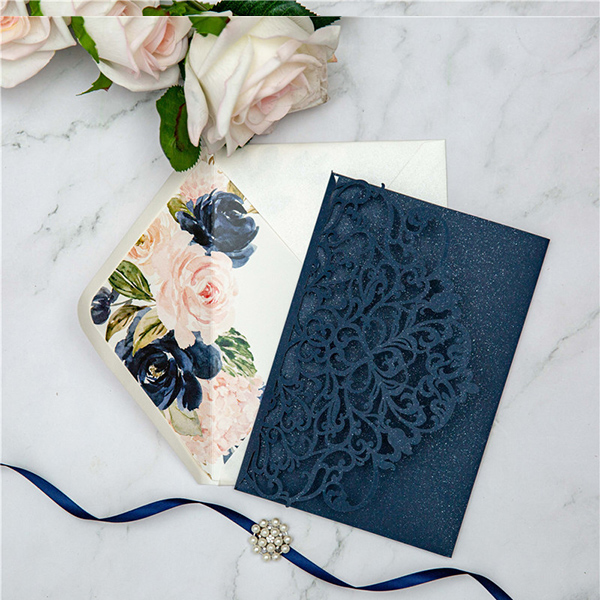 Faire-part Ciselé Pocketfold WPFC2139 – Image 2