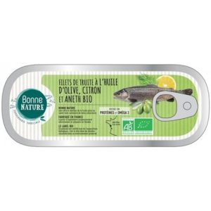 Bonne Nature Filet de Truite Citron Aneth 115G
