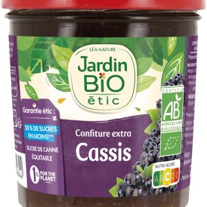 Jardin Bio Confiture Cassis 320G