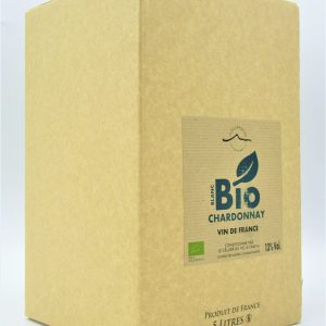 Vin de France Bio Chardonnay Cellier du Pic 5 Litres