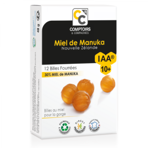 Comptoirs et Compagnies Billes Fourrées au Miel de Manuka 48G