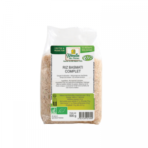 Moulin des Moines Riz Basmati Complet 500G
