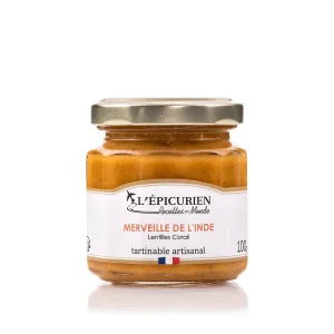 Merveille de l’Inde, Lentilles Corail, tartinable