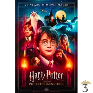 Poster harry potter 20 years of movie 61×91