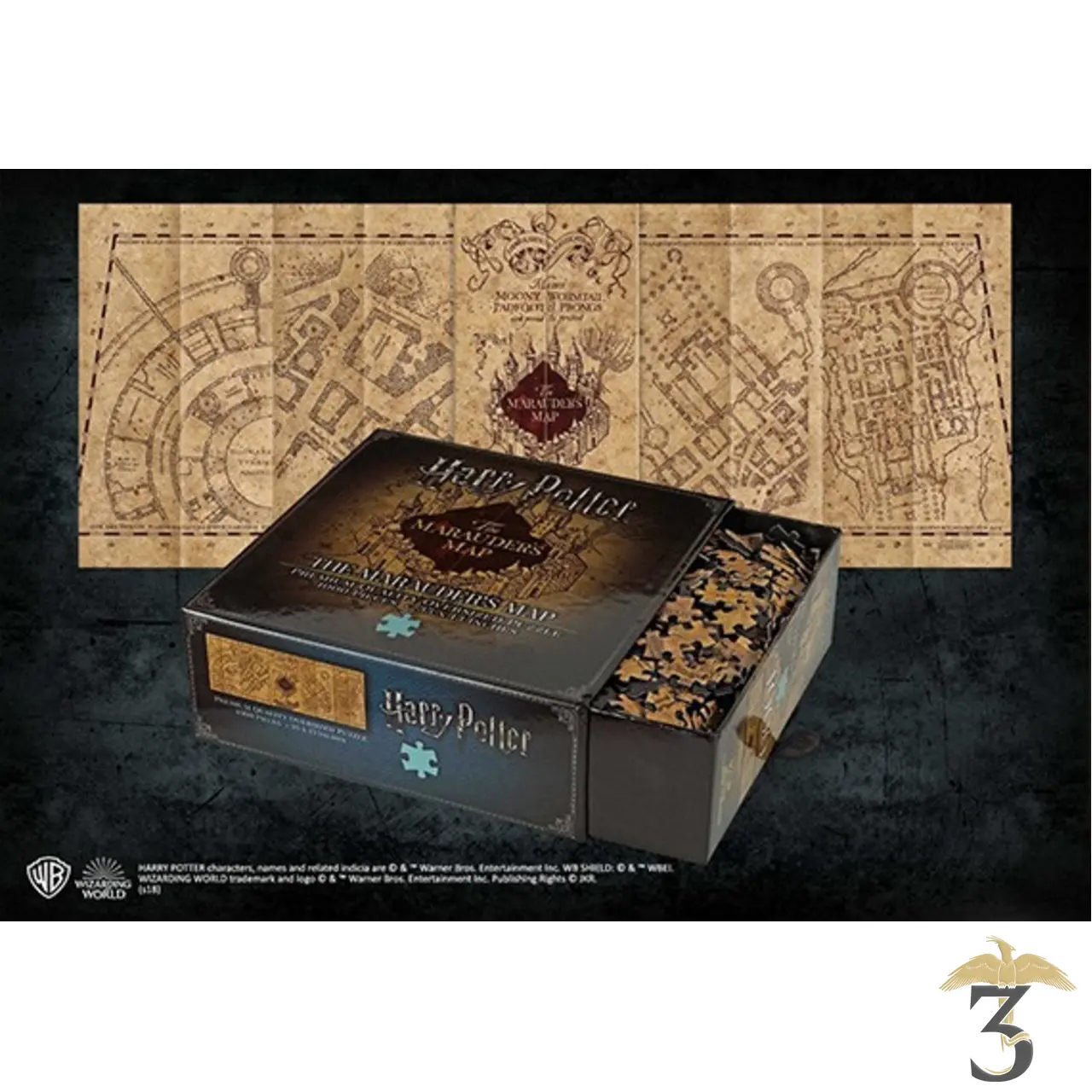 Puzzle carte du maraudeur 1000pcs – Image 2
