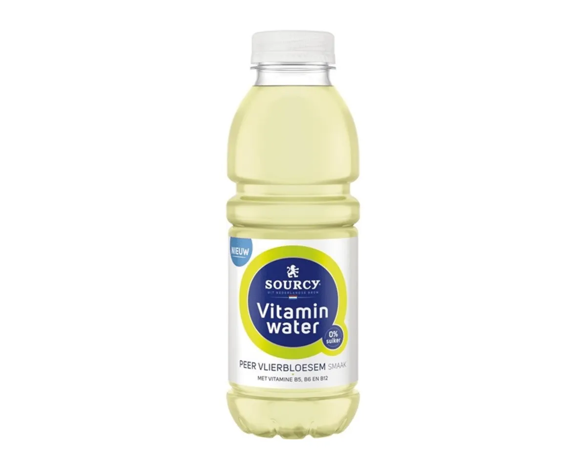 Sourcy Vitaminwater Peer Vlierbloesem Relax (6x50cl) – Image 2