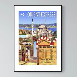 Affiche Asie Orient Express Istanbul