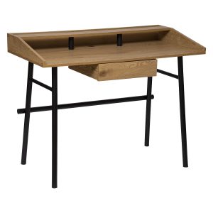 Bureau en bois et métal