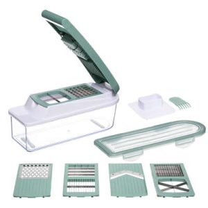 Kit mandoline 5 en 1 avec réservoir