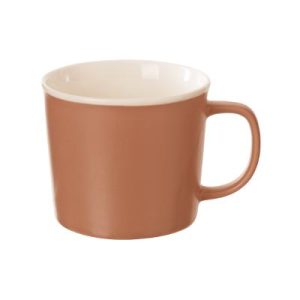 Mug PORCELAINE Terracotta 38cl