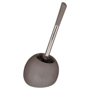 Brosse WC céramique (taupe ou anthracite)