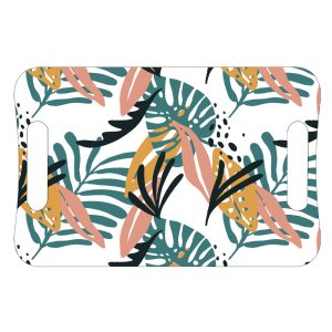 Plateau en bois motif ethnique 31×21