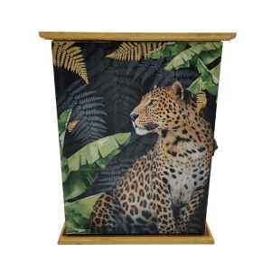 Boite à clé jungle en bois